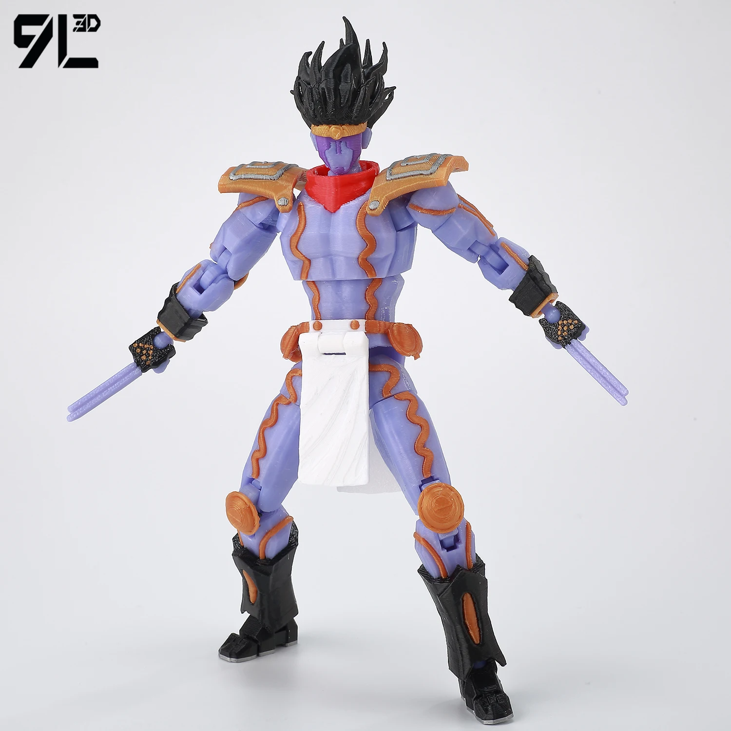 9L3D Printed JoJo's Lucky 13 Dummy 13 Titan 13 T13 Multi-Jointed