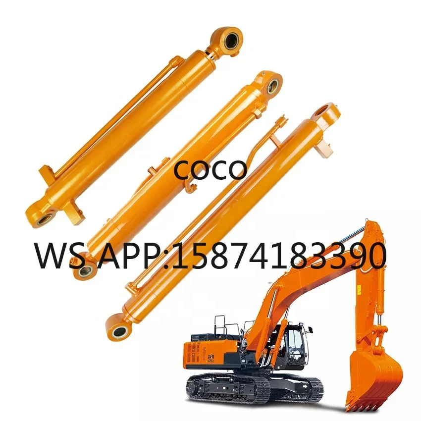 Doosan DH55 Excavator Spare Parts: Boom, Bucket, Stick Hydraulic Cylinder Assembly