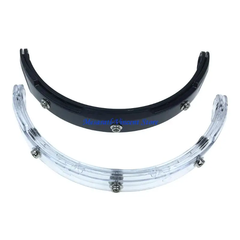 A70F Motorbike Helmet Adapter Up Attachment For Snap Helmet Bubble Shield Visor