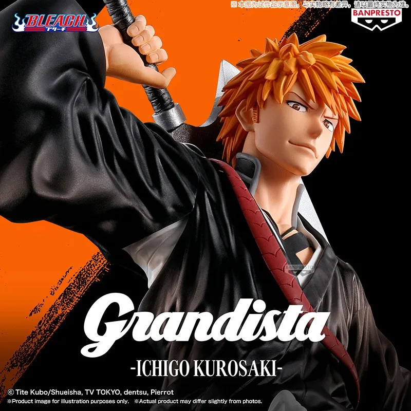 

Brand New Genuine Bandai BLEACH Grandista Kurosaki Ichigo Figure Ornaments Ready in Stock