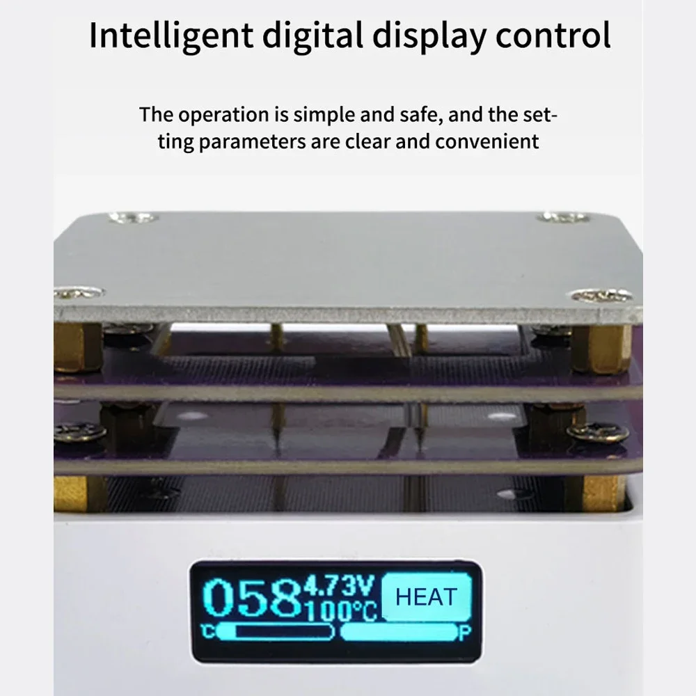 Imagem -05 - Mini Placa de Solda Digital G3061 Pd65w Estação de Retrabalho de Pré-aquecimento Pcb Smd Board Mesa de Aquecimento Ferramentas de Reparo