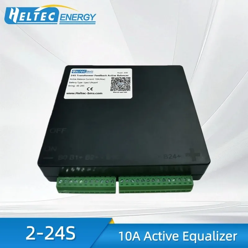 Heltec 10A Active Balancer 4S 8S 16S 17S 24S Transformer Feedback Type Energy Transfer Li-ion/LiFePO4/LTO Balancer