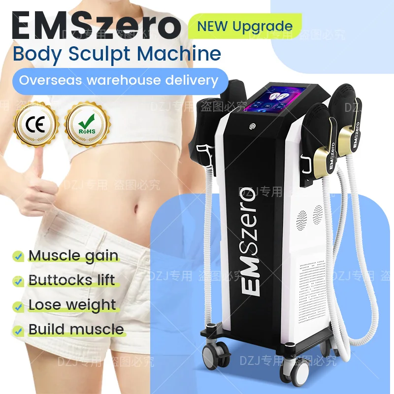 

EMSzero 6500W Machine 2024 EMS Body Slimming Sculpting ABS Muscle Stimulator Fat Burning Nova Weight Lose Electromagnetic Muscle