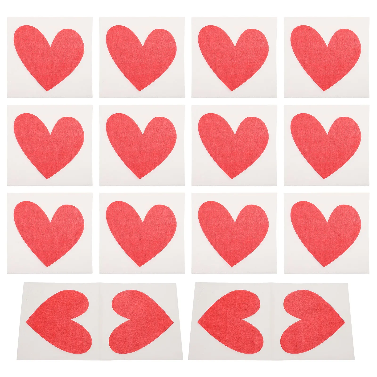 

40Pcs Heart Pattern Paper Napkins Wedding Disposable Napkins for Party Dinner Elegant Printed Table Tissue Soft Absorbent