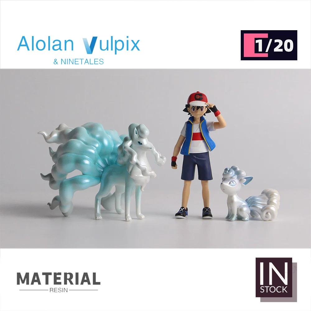 [IN STOCK] 1/20 Scale World Figure [HH Studio] - Alolan Vulpix & Ninetales Collection Gift TOYS