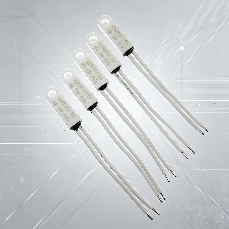 NEW KSD9700 250V 10A Ceramics Temperature Control Switch Mounting Hole 40C~150C NC/NO 50C 60C 80C 90C 100C 11C 120C
