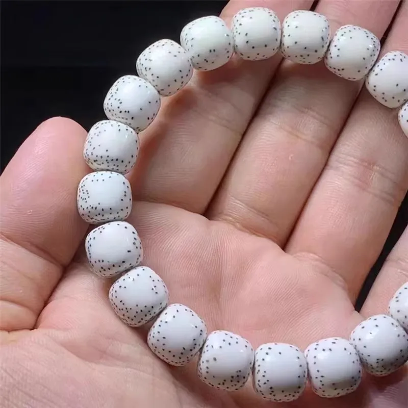 

Genuine Goods Hainan Xingyue Bodhi Ecology Large White High Density Single Circle Bracelet Colle