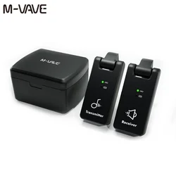 M-VAVE WP-8 Wireless Transmission System 2.4Ghz Guitar Receiver Transmitter with  2 in 1 Plug Guitar Wireless Rechargeable Box