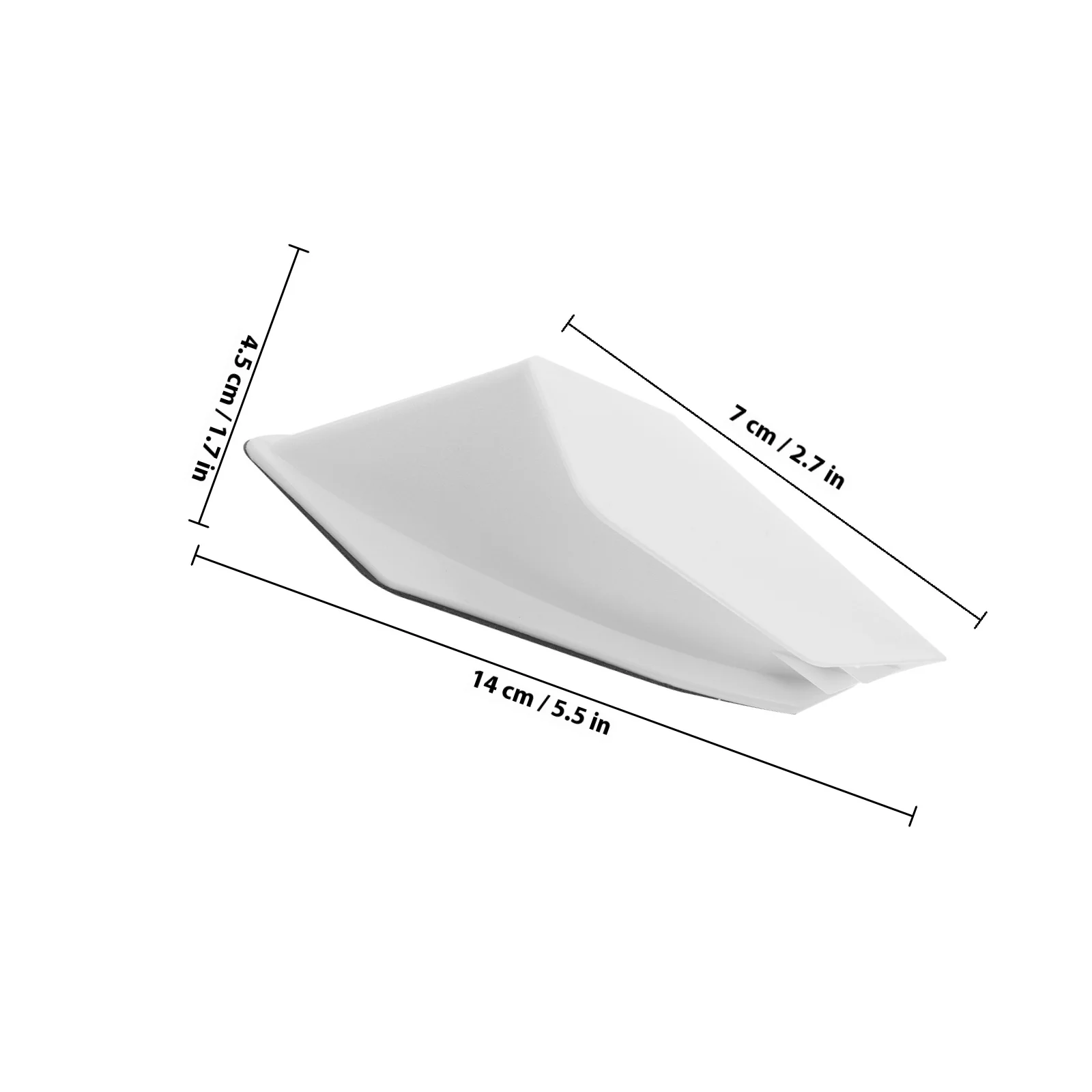 ชุดครอบข้างรถมอเตอร์ไซค์พลาสติก 1 คู่ ทนทาน ป้องกันลม ดีไซน์แอโรไดนามิก แข็งแรง ทนทาน ทำจากวัสดุ ABS สำหรับมอเตอร์ไซค์