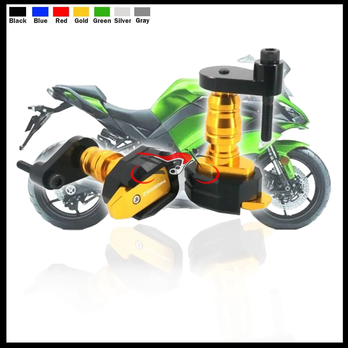 Motorcycle CNC Falling Protection For KAWASAKI Z1000SX Z1000 SX 2017-2024  2018 2019 2020 Frame Slider Fairing Guard Crash Pad