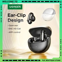 UGREEN HiTune S5 TWS Wireless Earbuds Bluetooth Sports Earphones Custom Open Ear Clip  Headphones in Mic with Earhooks Ear Hook