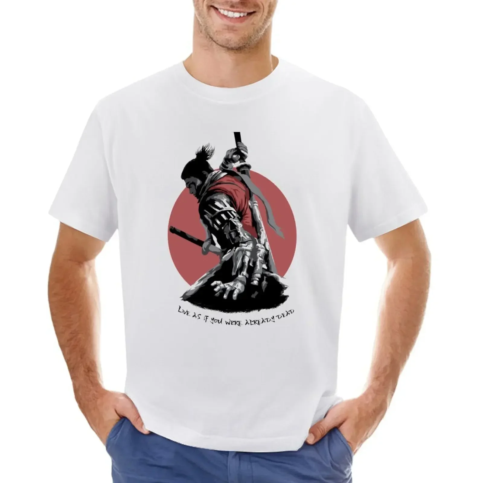 Sekiro Shadows Die Twice T-shirt customizeds oversized oversized t shirt men