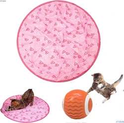 ATUBAN-Ensemble de jouets de balle interactive pour chat, traqueur amusant, queue moelleuse, petite souris, habitant elle les vieux jouets, dimensions, âge, instincts de chasse