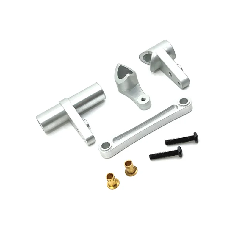 

ODIES-Metal Steering Assembly For Wltoys 104009 104016 104018 12401 12402-A 12403 12404 12409 Upgrade Parts