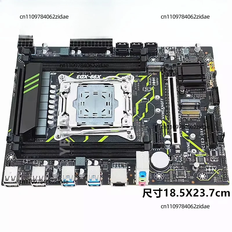 For X99-P3 Computer Motherboard with DDR3 Original Chip, 2011-pin E5 2666V3V4 CPU Gaming Kit