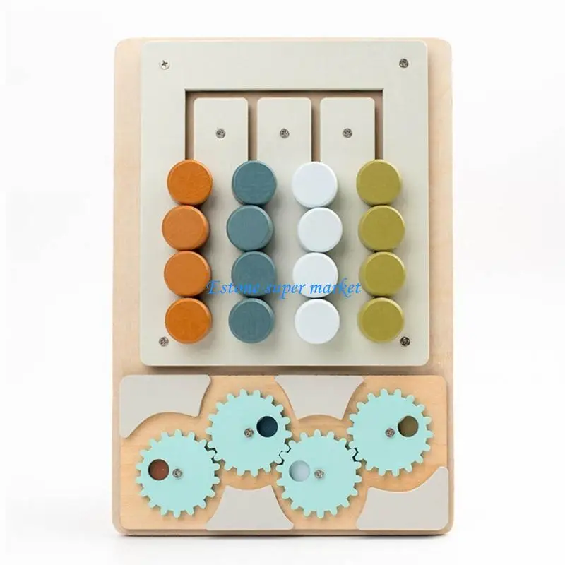 090B لعبة الألغاز المنزلق للأطفال مطابقة للألوان مطابقة للألغاز ألغاز ألغاز ألعاب التعليم والتعلم لمرحلة ما قبل المدرسة