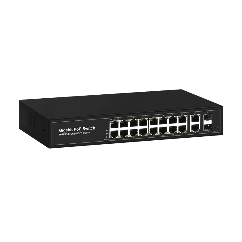 

JT-COM 20-портовый коммутатор Ethernet Промышленный коммутатор 1000M BT POE 1000M SFP Uplink Сетевой коммутатор