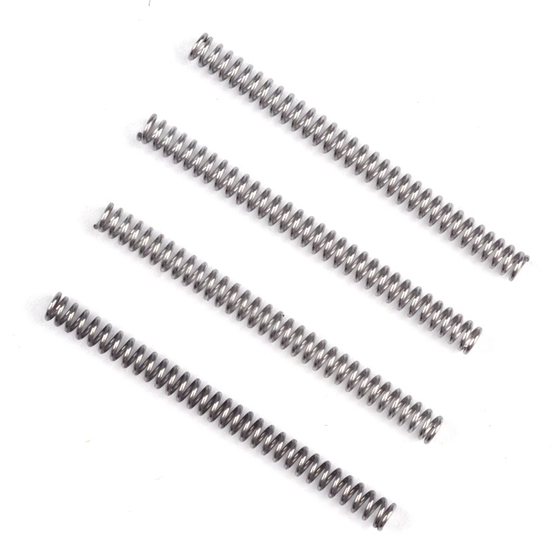 Compression Spring Wire Diameter 0.4mm Cylidrical Coil Small Return Compressed Springs Release Pressure Spring Steel 20Pcs