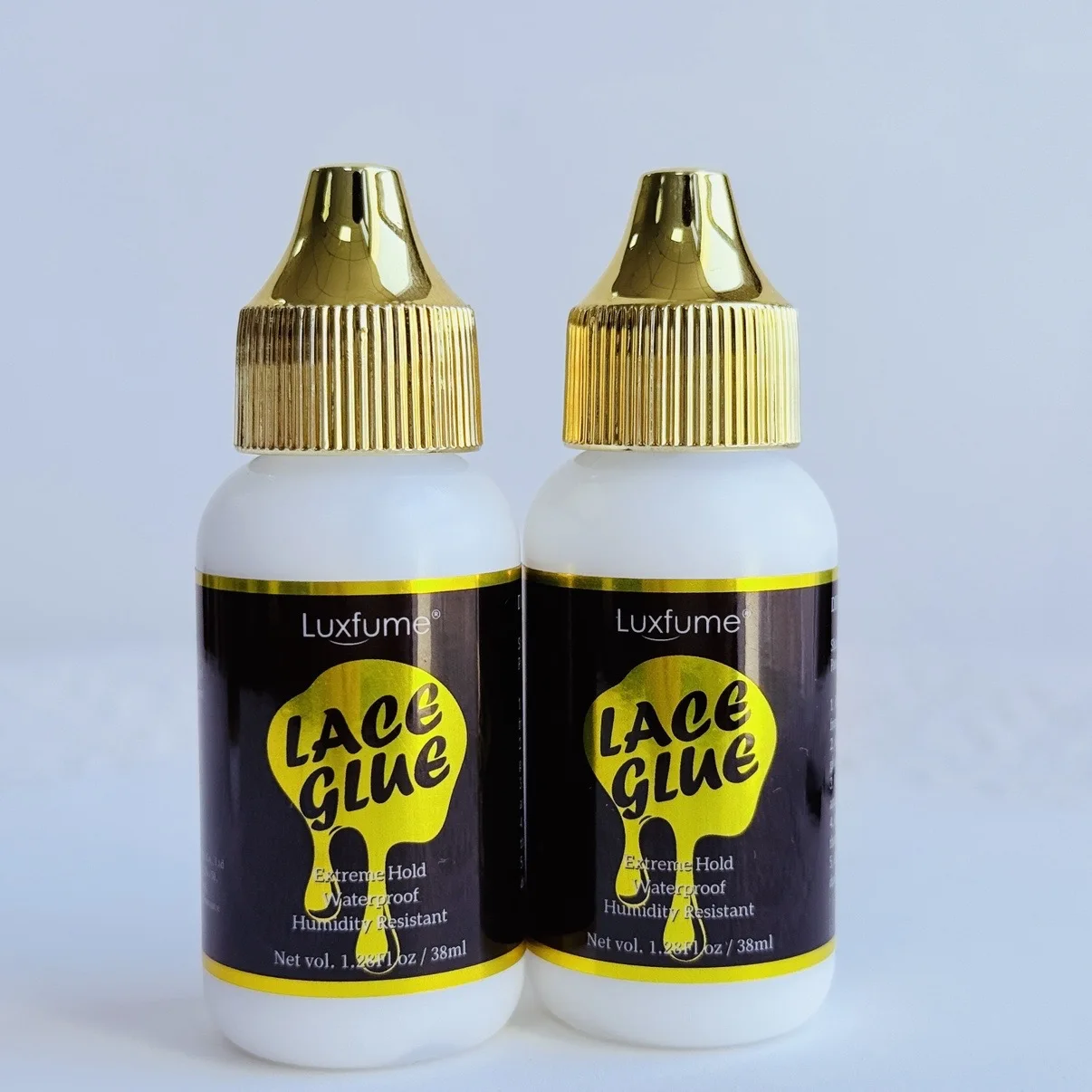 38/150 ml Perückenkleber, wasserfest, schweißfest, unregelmäßig geformter, stark klebender Perückenkleber