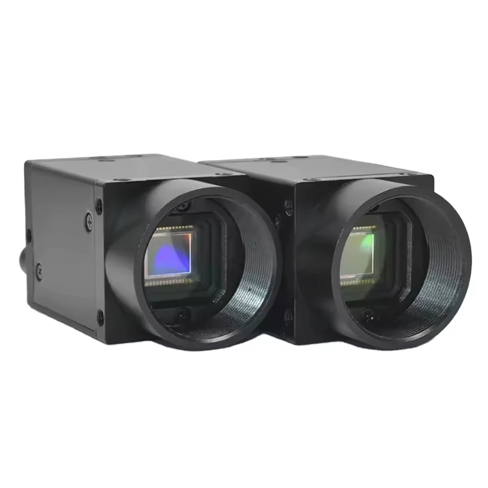 IMX 226 Sensor GigE Vision Industrial Camera For Machine Vision Inspection Railway Track Defect Detection System