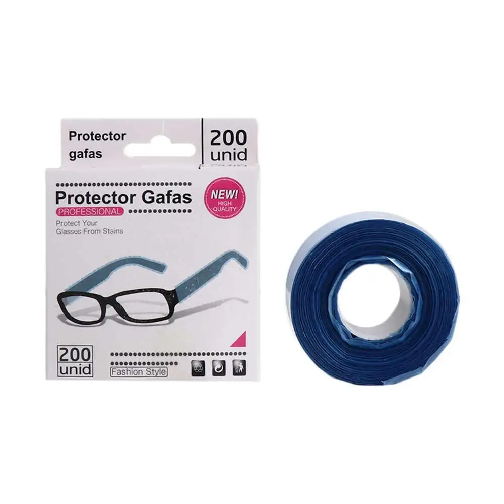 Hair Dyeing Barber Accessory Plastic Hair Styling Sleeves Protector Glasses Frame Cover Hair Coloring Tool Glasses Leg Cover