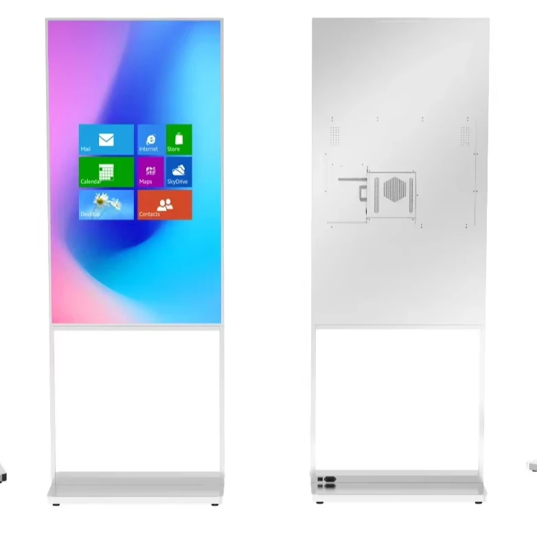 32 Inch Android Advertising Display Player Floor Standing LCD Digital Signage Advertising Window Display