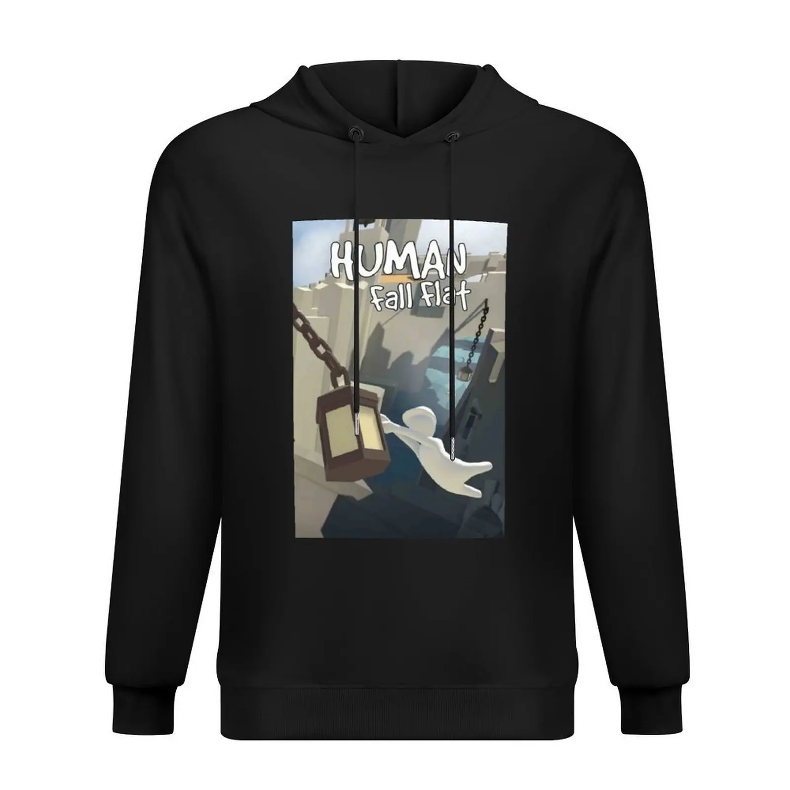 

Human: Fall Flat tshirt Hoodie autumn new products mens clothing korean style clothes blouse hoodies for men