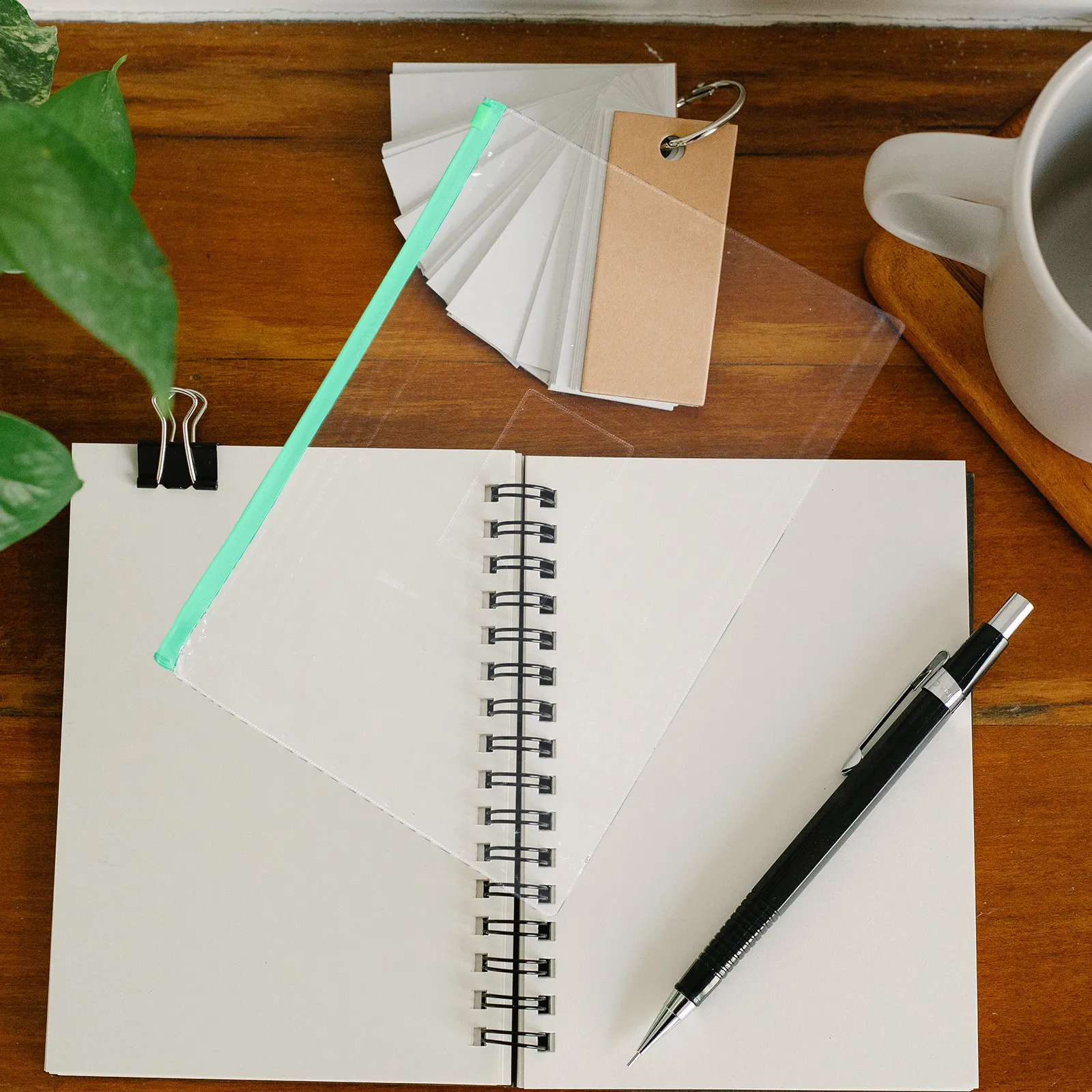 

20Pcs Plastic Zipper File Pouch Sturdy A4 Document Folder Waterproof Travel File Holder for Office School Supplies