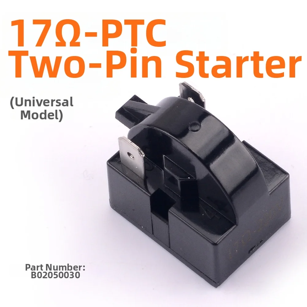 4pcs PTC Refrigerator Starter  With 1 2 3 Pins Large Chip Refrigerator Compressor Protection Tools Replacement Accessories