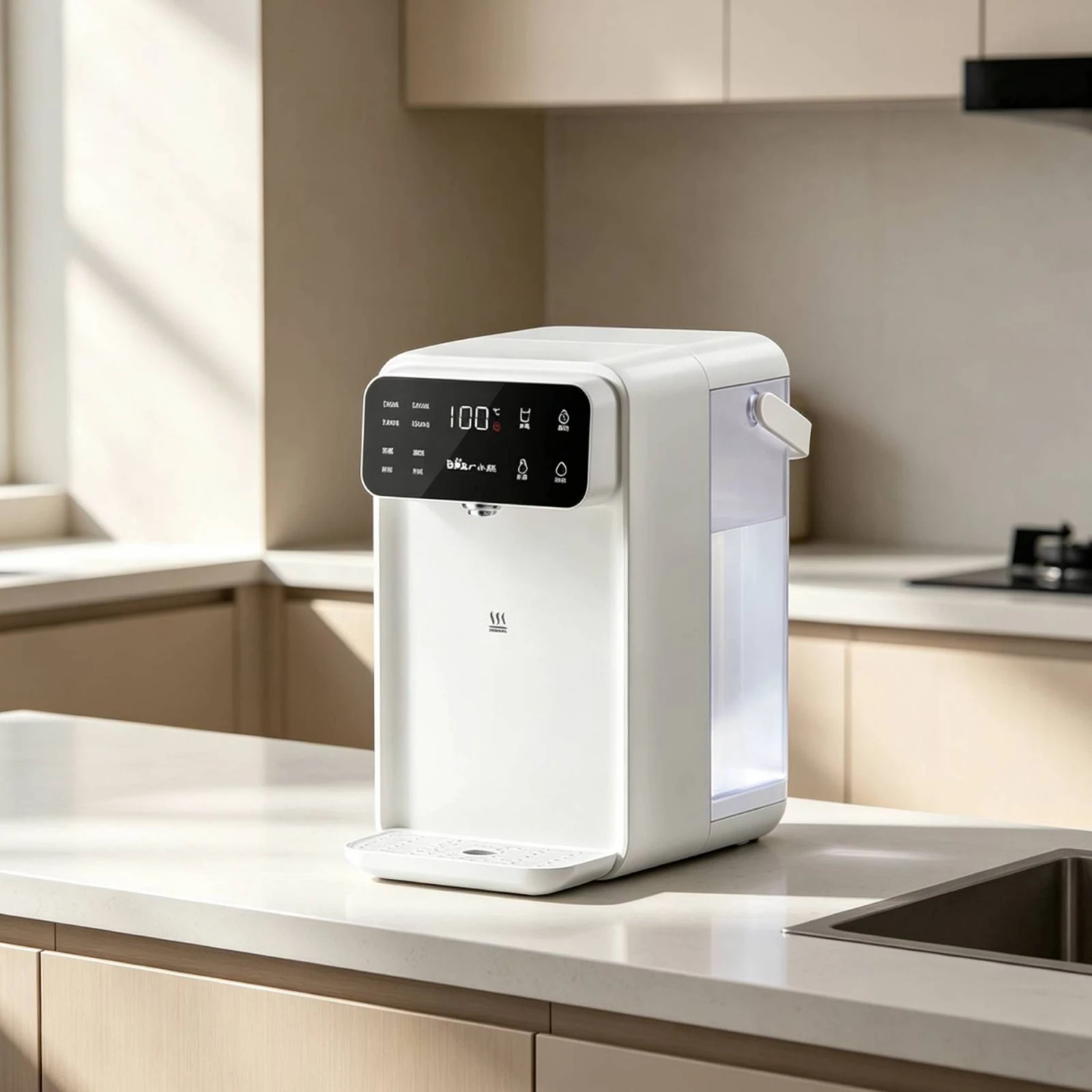 Instant Hot Water Dispenser Self-Cleaning Hot Water Dispenser Appliance Compact Touch Control for Kitchen, Office view 4