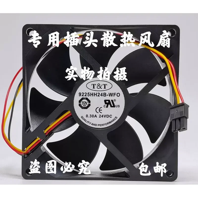 for T & T 9225HH24B-WDO 9225HH24B-WFO 24V 0.30A Original Robot Cooling Fan