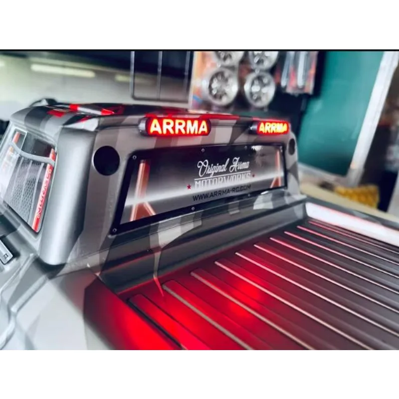 ชุดไฟหน้าและไฟ Ambient สำหรับรถบังคับวิทยุ ARRMA INFRACTION 1/7 - อัพเกรดไฟ LED DRL เพื่อการตกแต่งแบบกำหนดเองและการส่องสว่างตอนกลางคืน/ไฟ LED