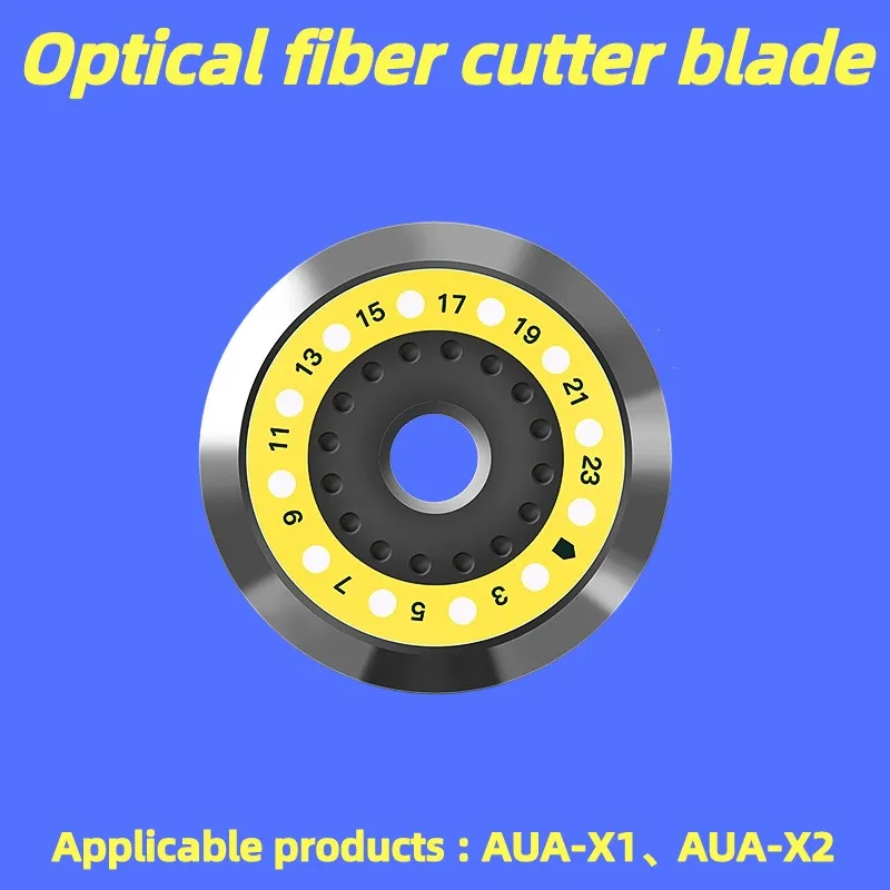 AUA-X1 AUA-X2 Ersatz klinge optische Faser Cutter Klinge Faser Cleaver 24 Gesicht Klinge