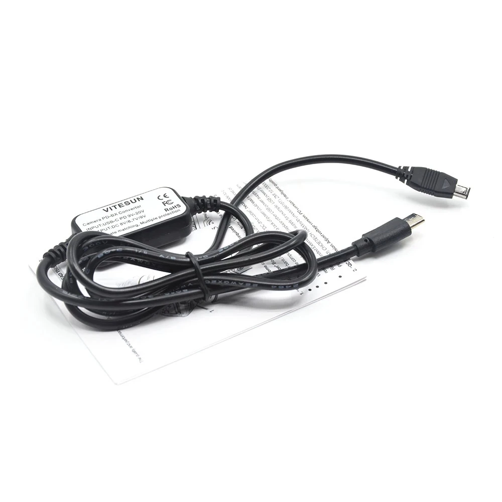 K-AC50 D-AC50 K-AC132 KAC50 adattatore di alimentazione Mobile PD cavo USB C per Pentax K-1 K-3 K-3II K5 K7 K10D K20D K645D K645Z K-01 fotocamera