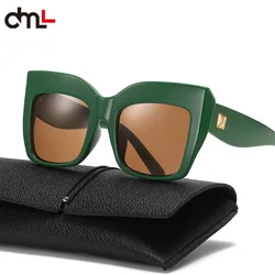 DML 2024 New Fashion TR90 Oversized Square Trend Sunglasses Women Luxury Retro Sun Glasses Shades UV400 Sunglasses Women