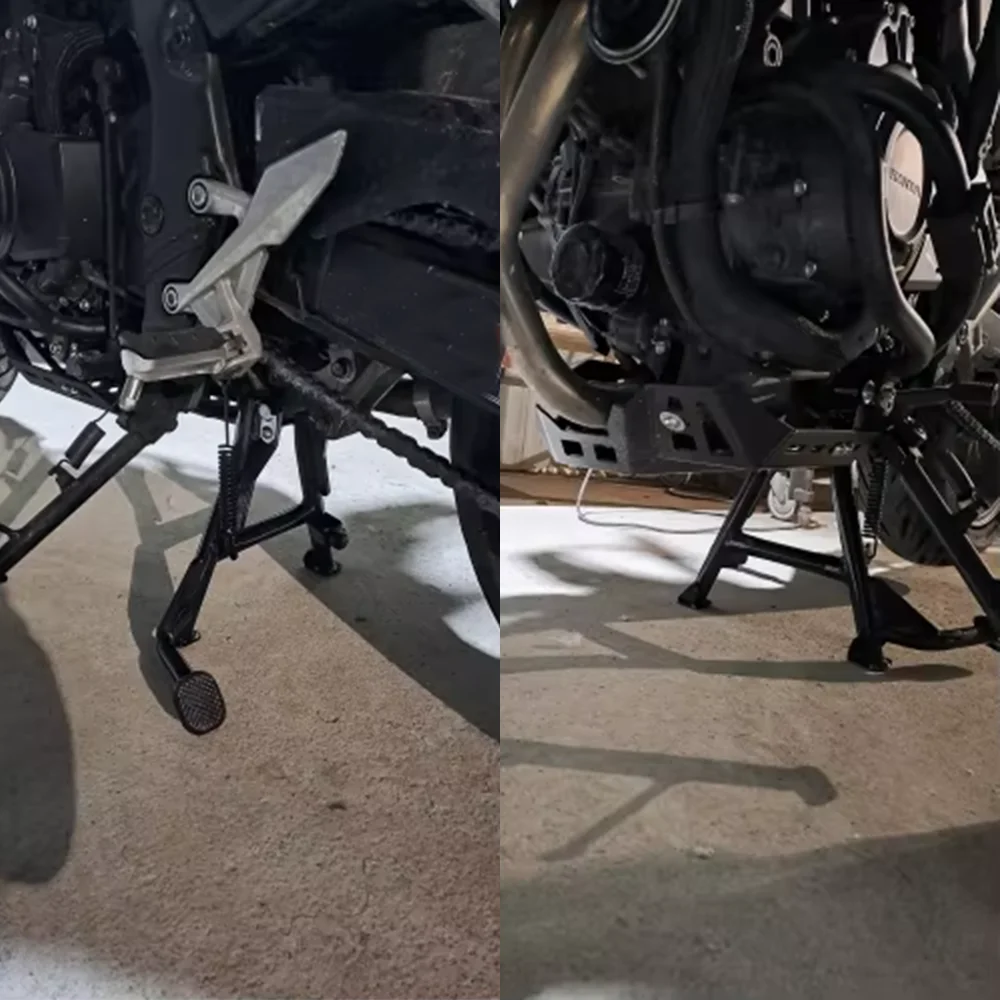 For HONDA CB500X CB500F 2019-2024 CB400F CB400X CBR400R Motorcycle Middle Kickstand Center Parking Stand Firm Holder Support view 2
