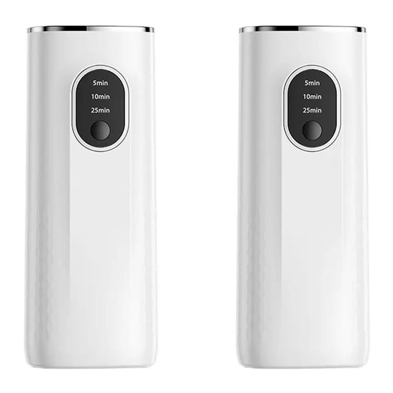 

2X Aroma Diffuser Automatic Timing Spray Aroma Diffuser Household Indoor Aerosol Dispenser Deodorant Car Fragrance Machi A62X