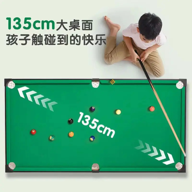 Pool table household small children large folding playing pool table large practice table artifact boy desktop indoor