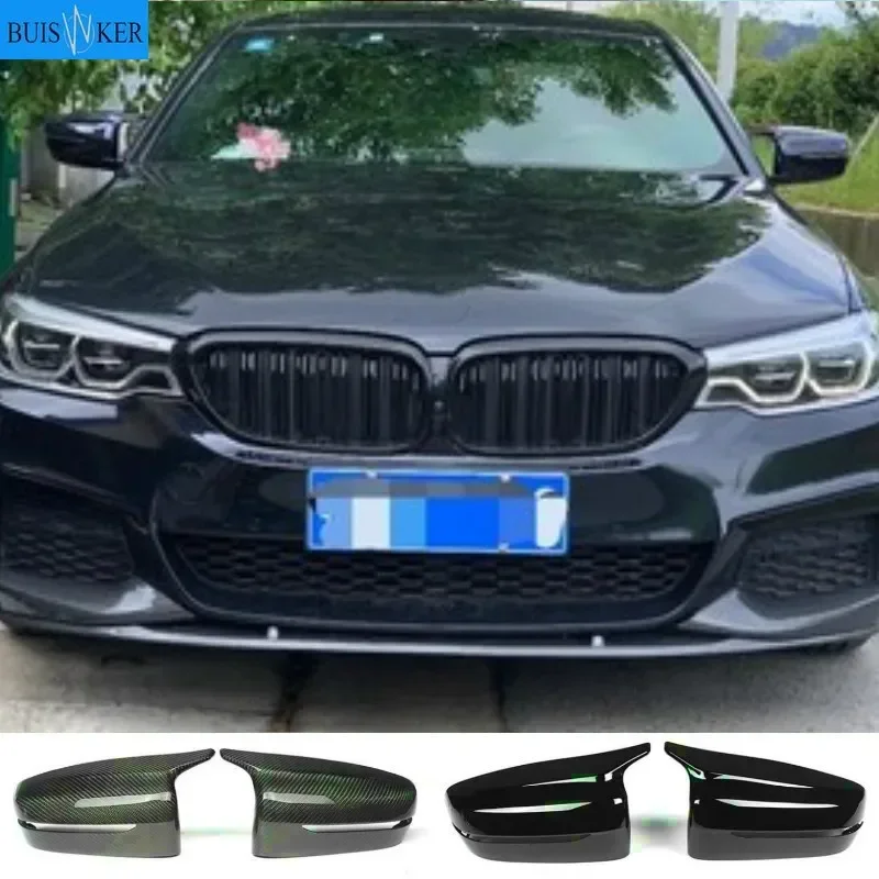 Für BMW 3 4 5 7 8-Serie G20 G21 G28 G11 G12 G14 G15 G16 G30 G31 G38 G22 Schwarze Außenspiegelabdeckung