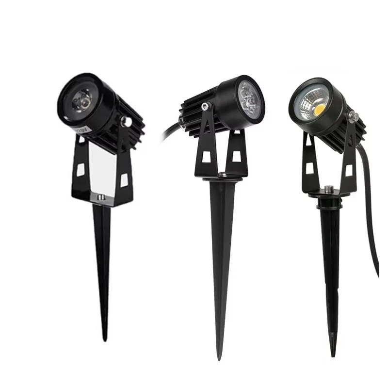 

IP67 Waterproof Outdoor Garden Lawn Lamps 220v 12V 3W 5W LED Lawn Light Spike Bulb Tuinverlichting Outdoor Lighting for Garden