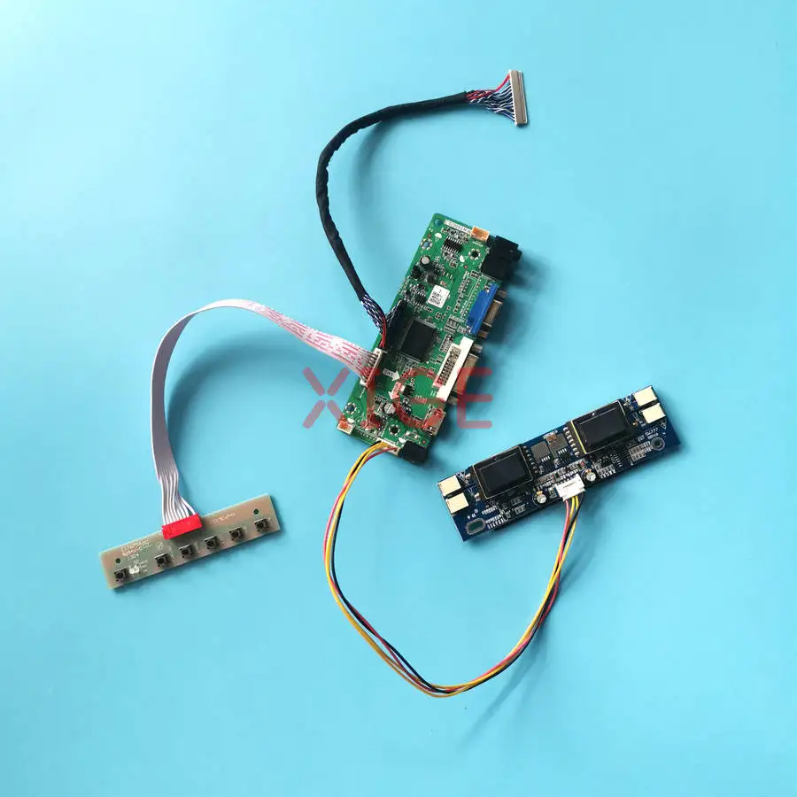 

Screen Drive Controller Board Fit M210W1 CLAA201WA04 M190Z1 CLAA220WA01 30 Pins LVDS 1680*1050 VGA DVI HDMI 4-CCFL 1680x1050 Kit