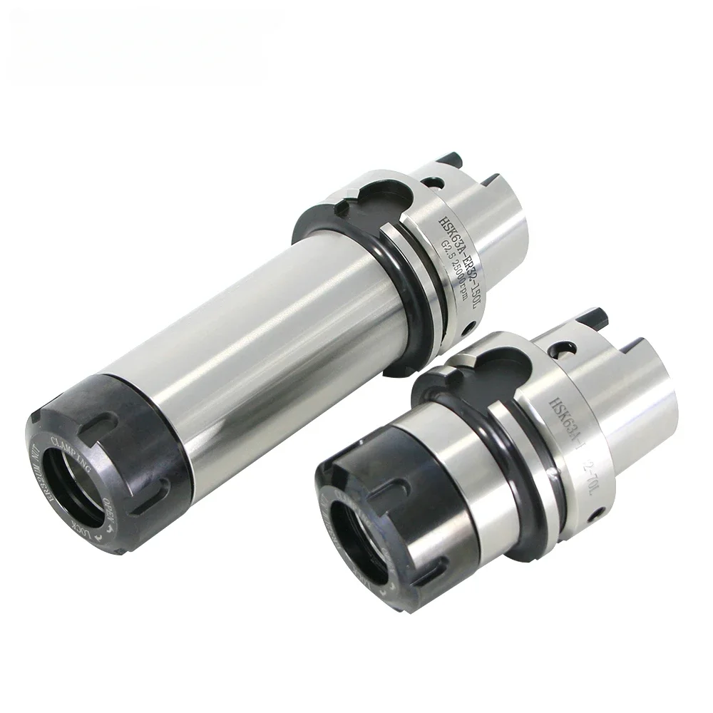 NEW HSK63A ER16 ER20 ER25 ER32 Precision 0.001mm Balancing speed G2.5 40000RPM High Speed Cnc Tool Holder