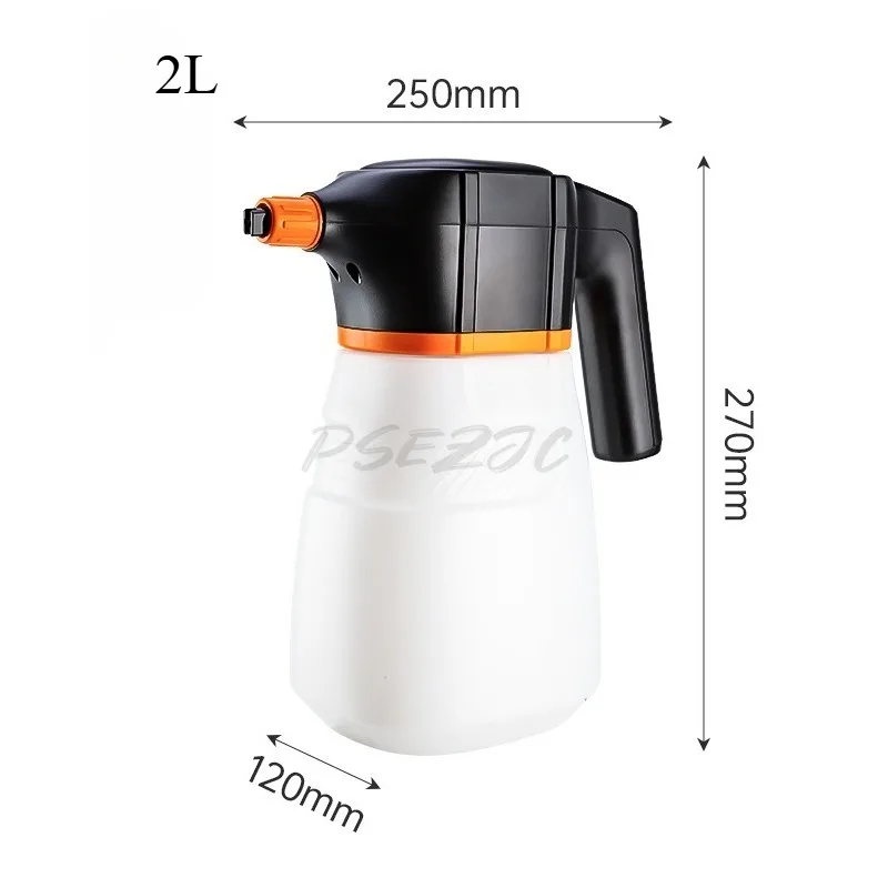 Car Washing Electric Foam Spray Can Charging Pressurized Air Pressure Car Washing Fluid Water Gun Pneumatic Car Washing Tool