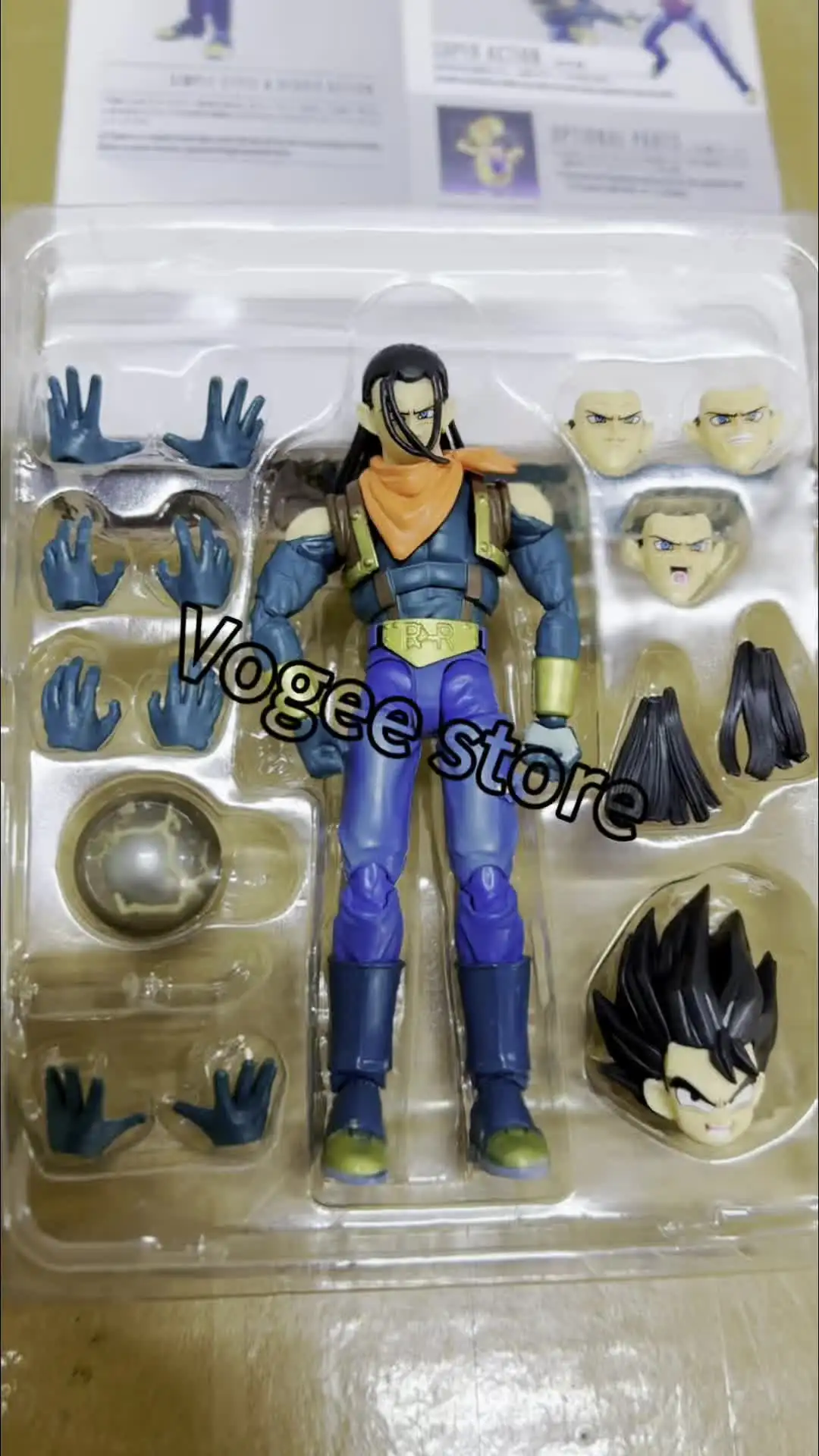 STATUE DRAGON BALL GT Super Android 17 – Figurine PVC 35 cm de Collection EUR 69,90 - FR