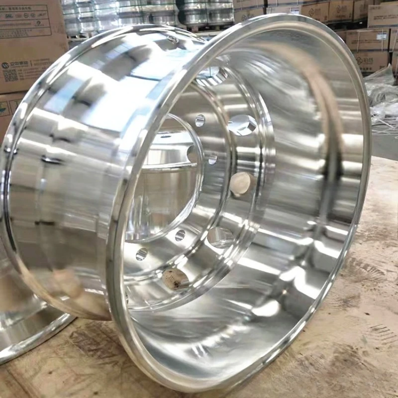 

9.00-22 Aluminum steel rims, magnesium aluminum wheels 12.-22.5 Aluminum rims for tires