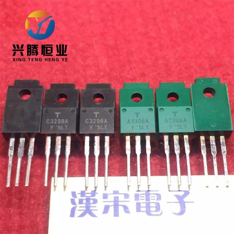 1pair A1306 C3298 2SA1306A 2SC3298A TO-220 Audio push tube New original