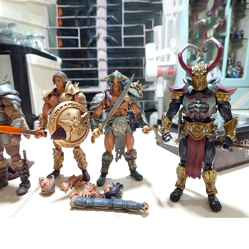 

In Stock Hs Studio 1/12 Scale Male Soldier Barbarian Series Savage Furnace 2 Waves Full Set Model 6 Inch Action Figure Gifts