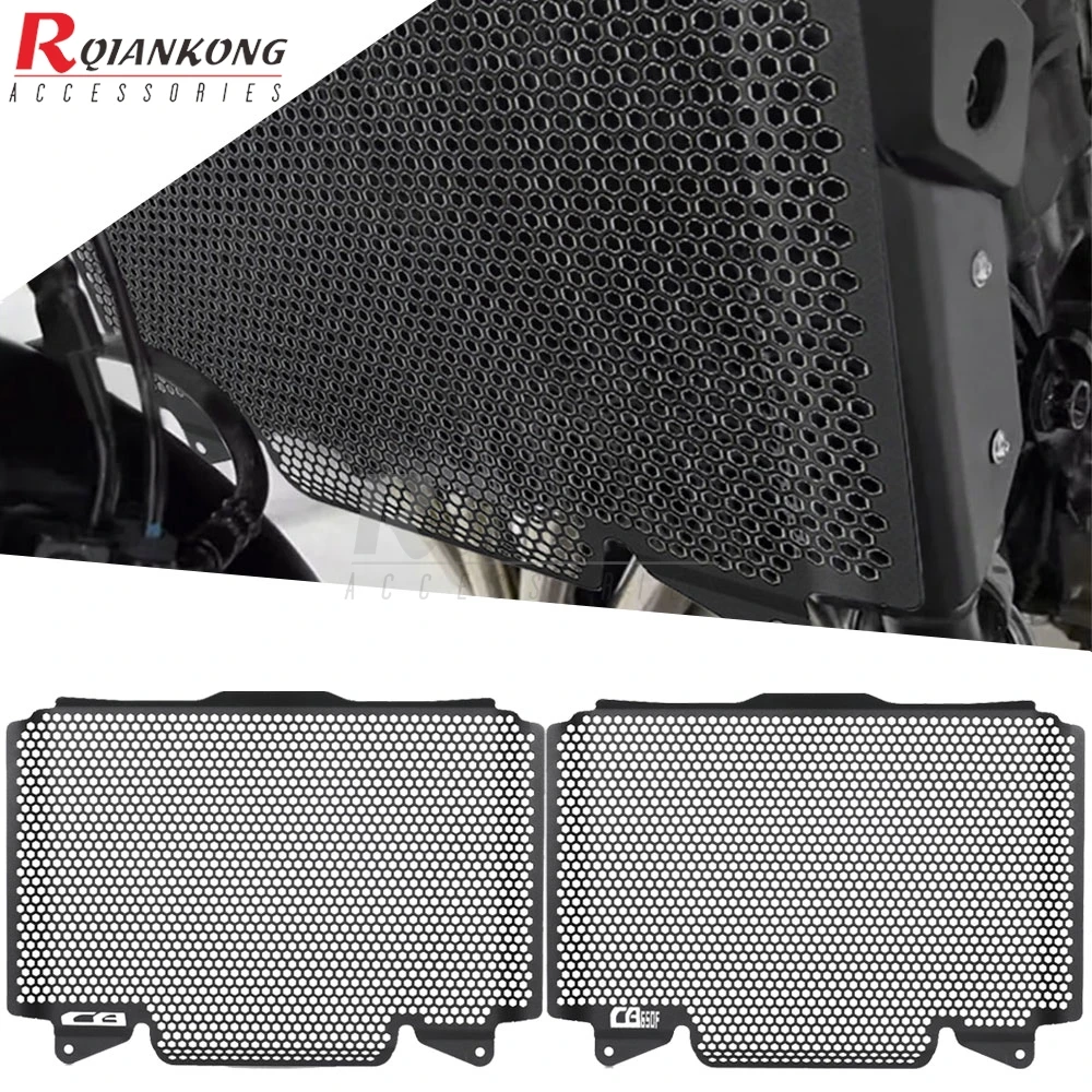 

Motorcycle Accessories FOR HONDA CB650F CB 650F CB650 F 2014-2015-2016 CNC Aluminum Radiator Guard Grille Cover Grill Protector