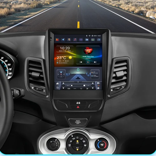 Imagen 2 del producto Carplay 4G Carplay Android14 Radio de coche para Ford Fiesta MK7 2009 - 2016 PASS AIRBAG botón de apagado reproductor Multimedia de coche GPS Auto RDS