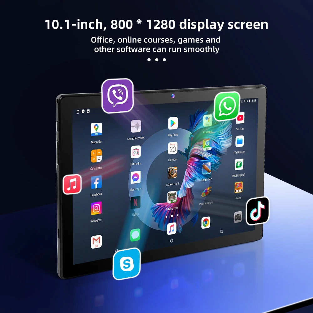 

2025 Npad 21 Original Tablet 10inch Google play TikTOK THD 4K Android 15 12GB+512GB 7000mAh 5G SIM WiFi GPS 500W Pixel Tablet PC